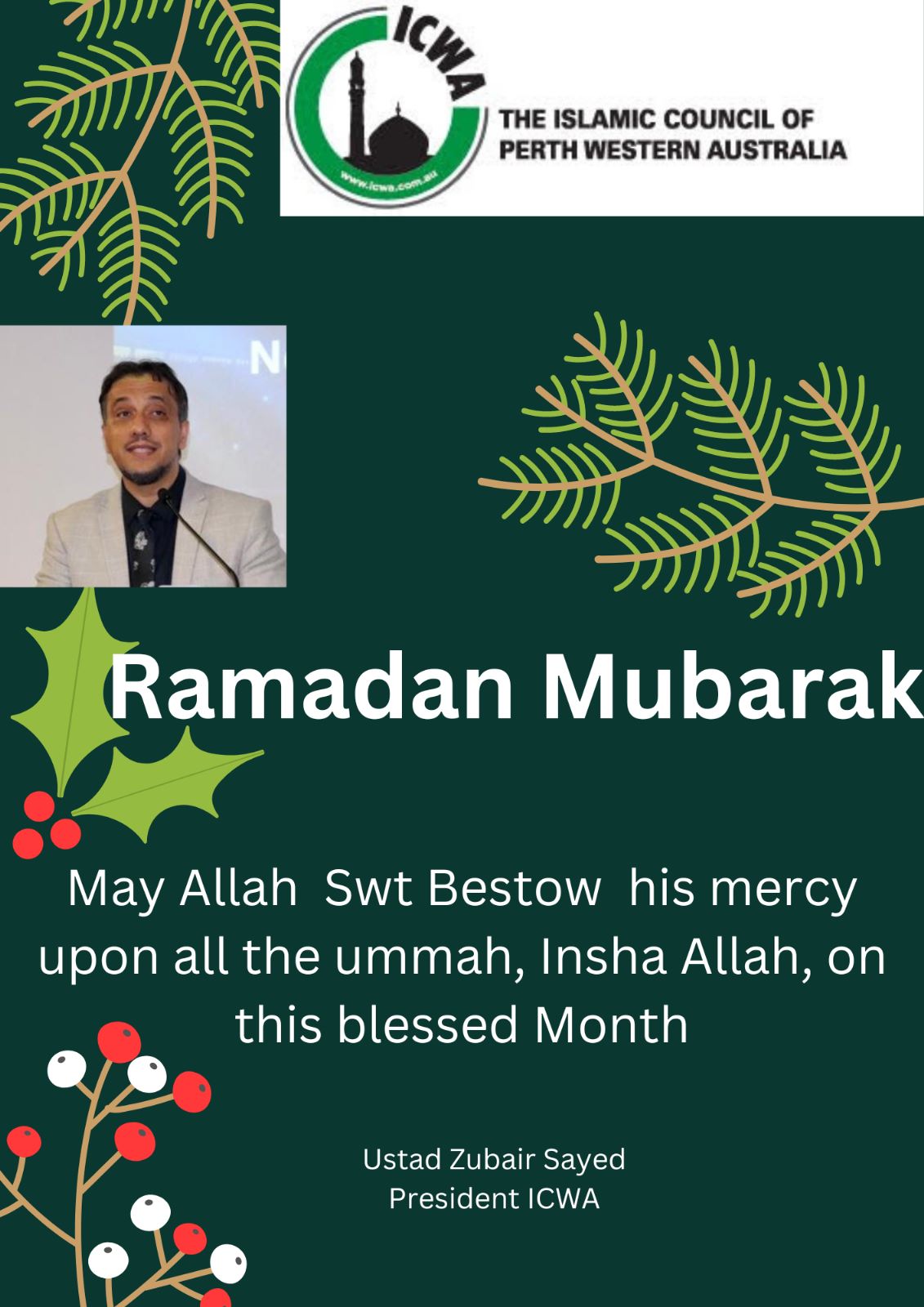 Ramadan Wishes from ICWA