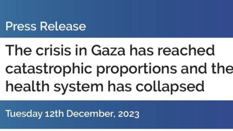 AFIC Media Statement: Crisis in Gaza reached Catastrophic Proportions