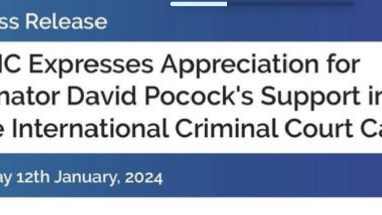 AFIC Press Release: Appreciation for Senator David Pocock’s Support in the ICC